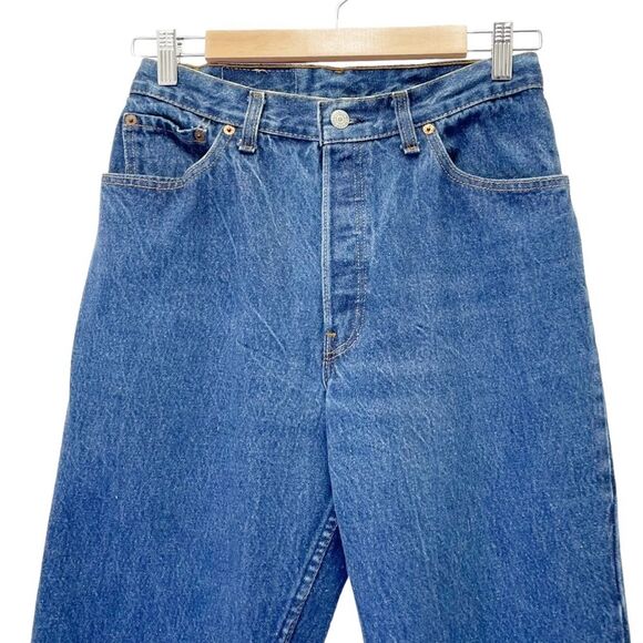 Levi’s 501 Women's Jeans Size 27 | 4 Vintage 80s 26501 Medium Wash Straight Leg - Picture 4 of 11